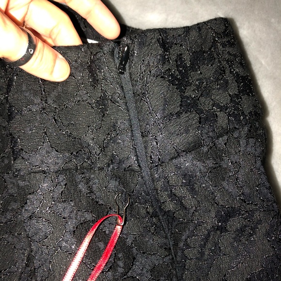 NWT* ELLE Pants Black Lace Trousers Chic - Picture 5 of 12